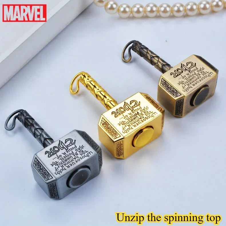 Thor Hammer Fidget Spinner – Mjolnir Metal Stress Relief Hand Spinner