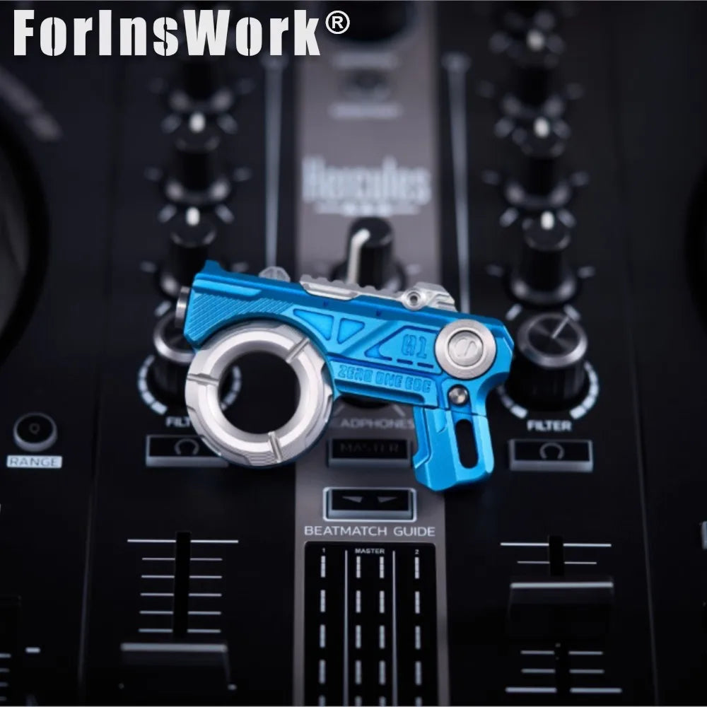 01edc Knight 2.0 Mechanical Finger Ring Multifunctional Toy Mechanical Pressing Figet Antistress Relaxing Fidget Toys