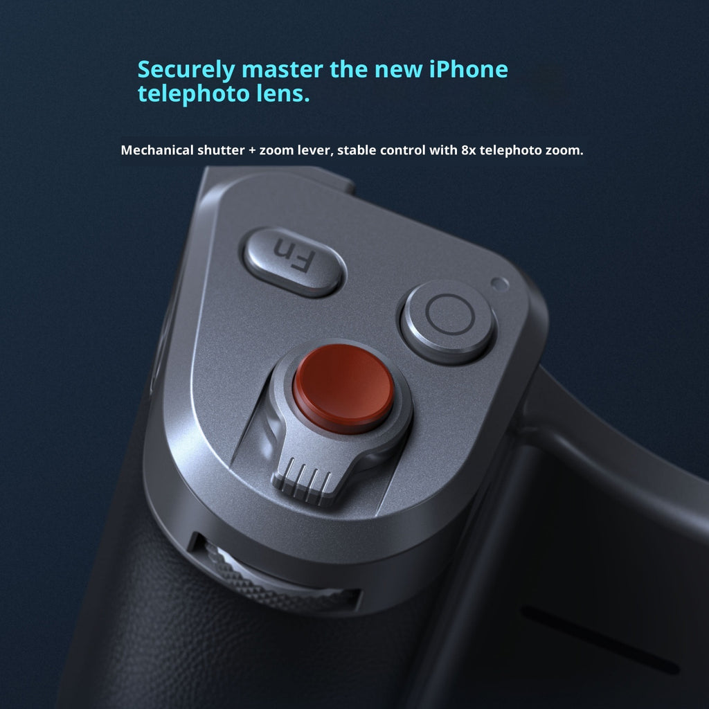 TELESIN Master Imaging Kit Camera Grip Case for iPhone 17 Pro – Professional Photography Handle & Magnetic Mount