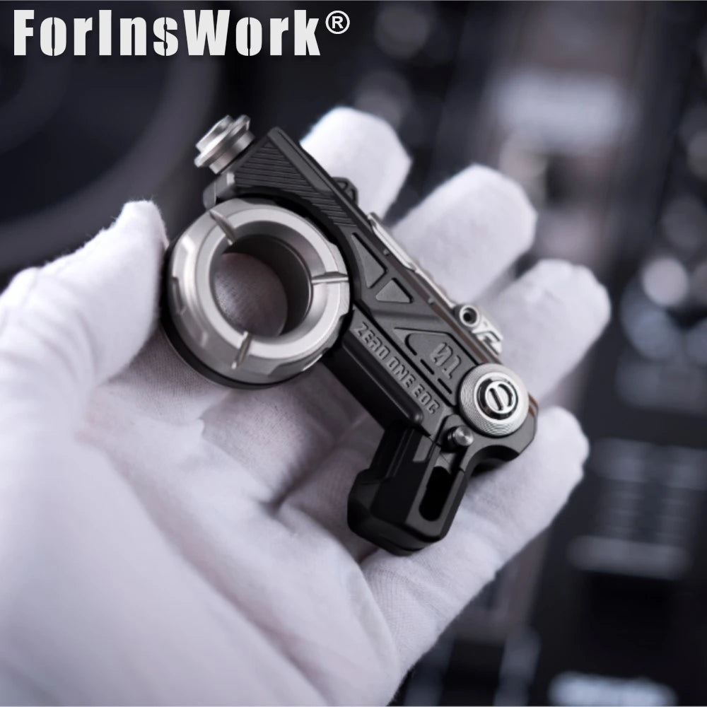 01edc Knight 2.0 Mechanical Finger Ring Multifunctional Toy Mechanical Pressing Figet Antistress Relaxing Fidget Toys