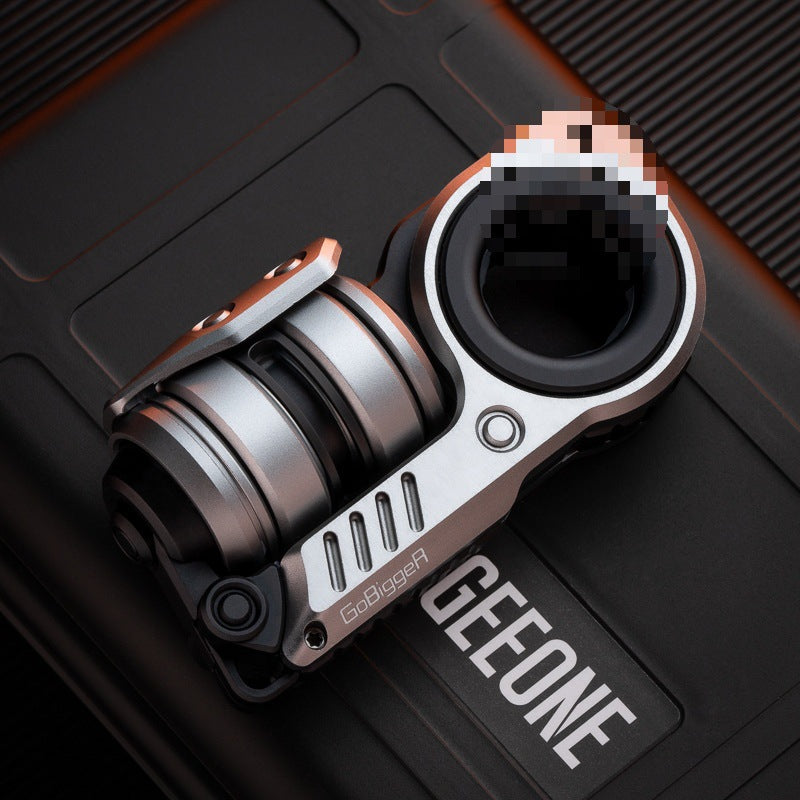 Youth Version Egg Throwing Compound Irritable Decompression Toy Titanium stainless steel gold plated limited edition