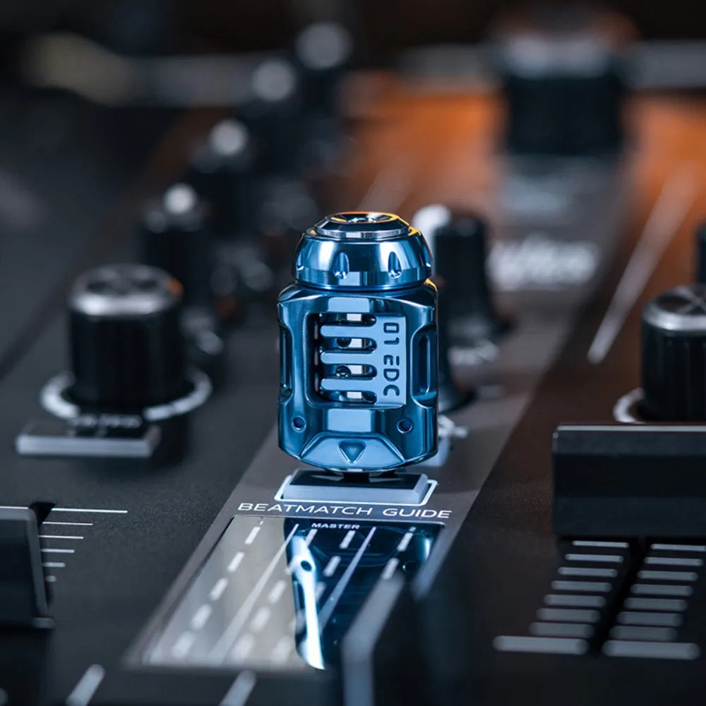 01edc Knight 2.0 Mechanical Finger Ring Multifunctional Toy Mechanical Pressing Figet Antistress Relaxing Fidget Toys