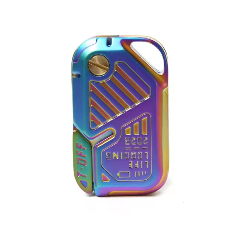 Push Metal POP Fidget Slider  Sensory Fidgeting Toys Haptic Coin Fidget Spinner Anti Stress Fidget Toys