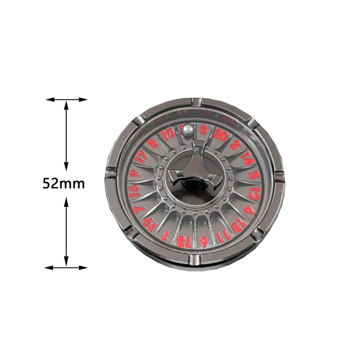 Luxury Roulette Wheel Fidget Spinner – Metal Casino Style Stress Relief Desk Toy