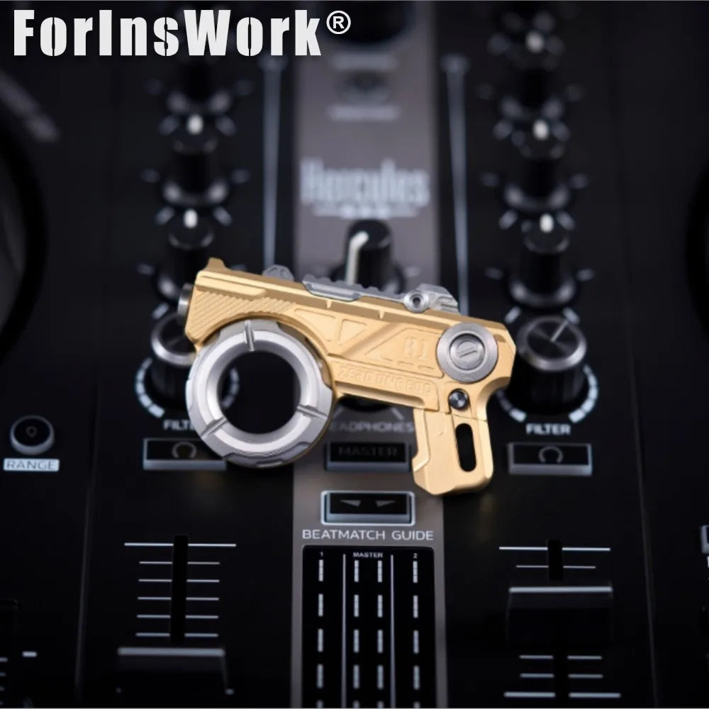 01edc Knight 2.0 Mechanical Finger Ring Multifunctional Toy Mechanical Pressing Figet Antistress Relaxing Fidget Toys