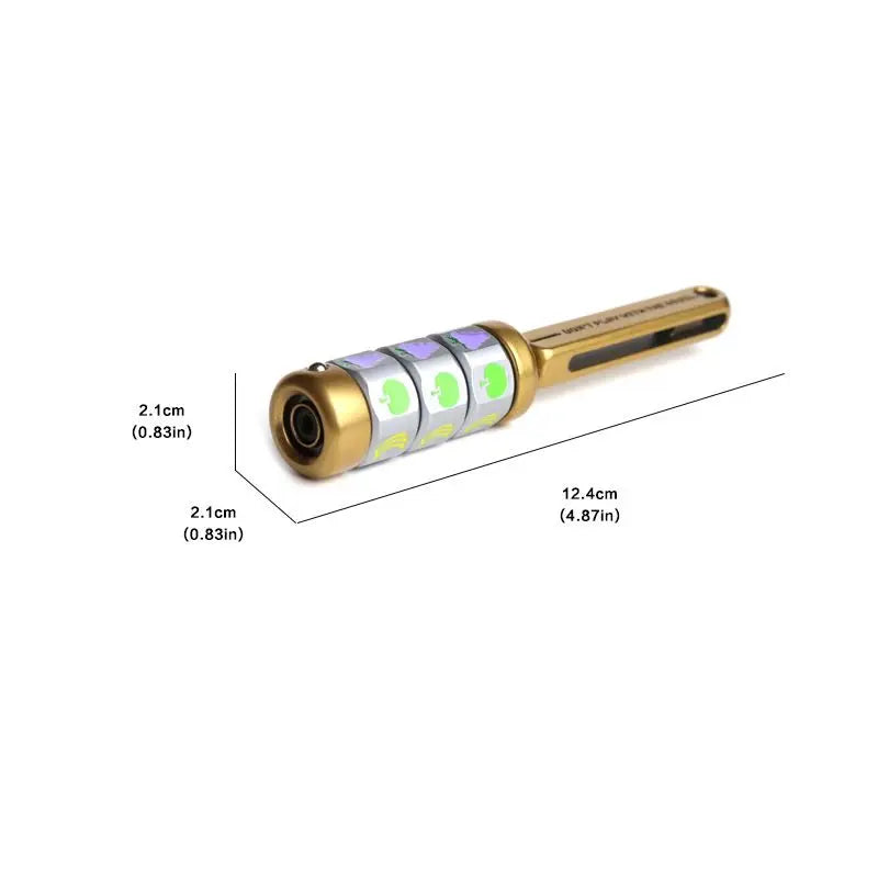 Lucky Dice Rotating Fidget Spinner – Metal Handheld Stress Relief Toy