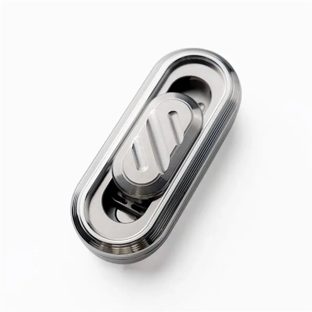 POPPING Tuning Fork Fidget Slider Spinner Zirconium Alloy